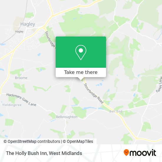 The Holly Bush Inn map