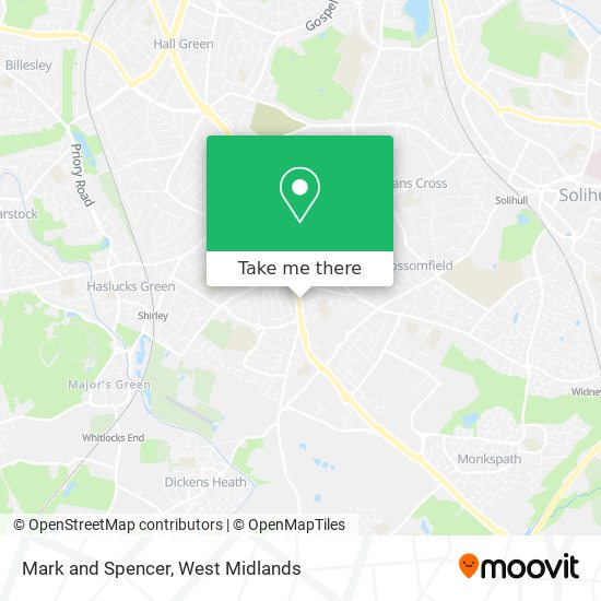 Mark and Spencer map