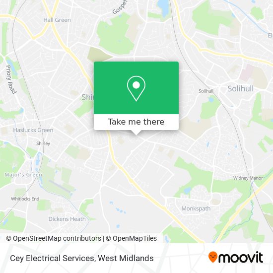 Cey Electrical Services map