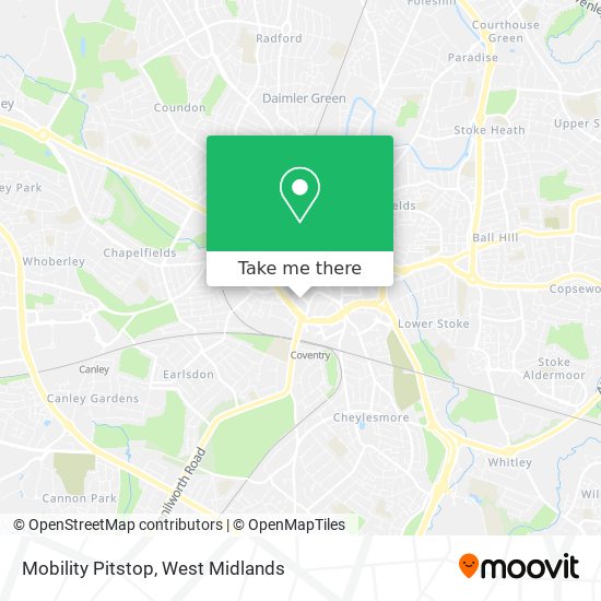 Mobility Pitstop map