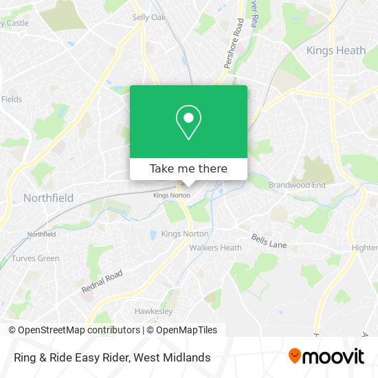 Ring & Ride Easy Rider map