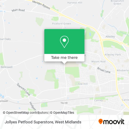 Jollyes Petfood Superstore map