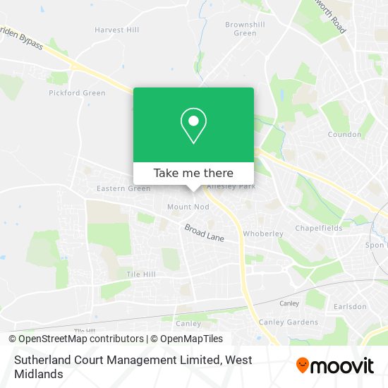 Sutherland Court Management Limited map