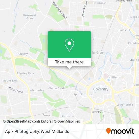 Apix Photography map