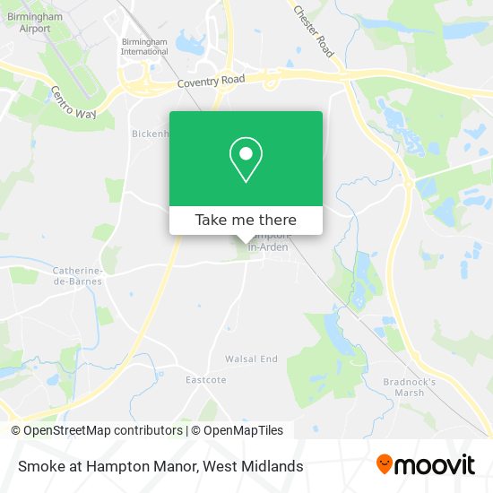 Smoke at Hampton Manor map
