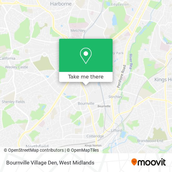 Bournville Village Den map