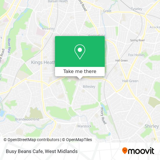 Busy Beans Cafe map