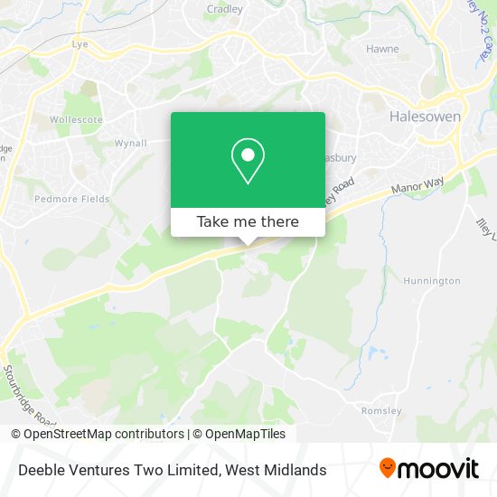 Deeble Ventures Two Limited map