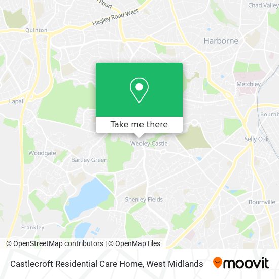 Castlecroft Residential Care Home map