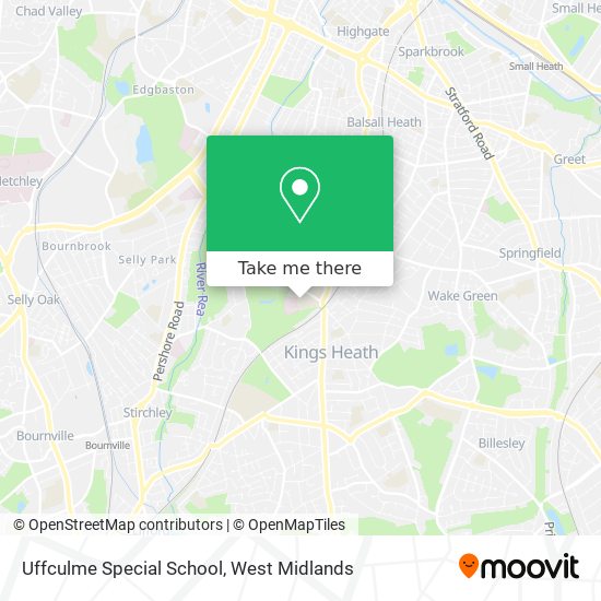 Uffculme Special School map