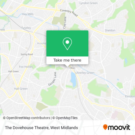 The Dovehouse Theatre map