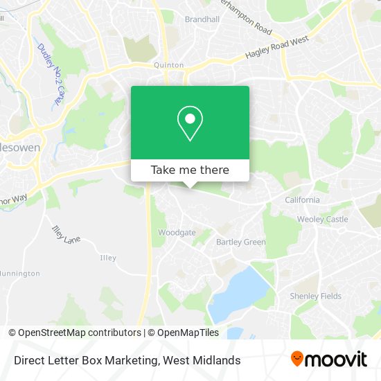 Direct Letter Box Marketing map