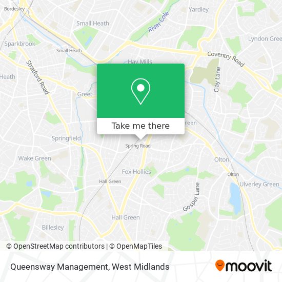 Queensway Management map