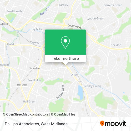 Phillips Associates map