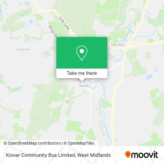 Kinver Community Bus Limited map