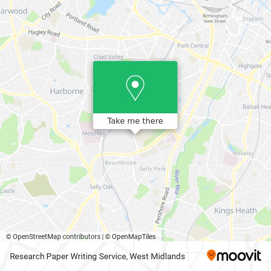 Research Paper Writing Service map