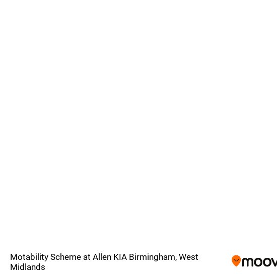 Motability Scheme at Allen KIA Birmingham map