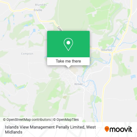 Islands View Management Penally Limited map