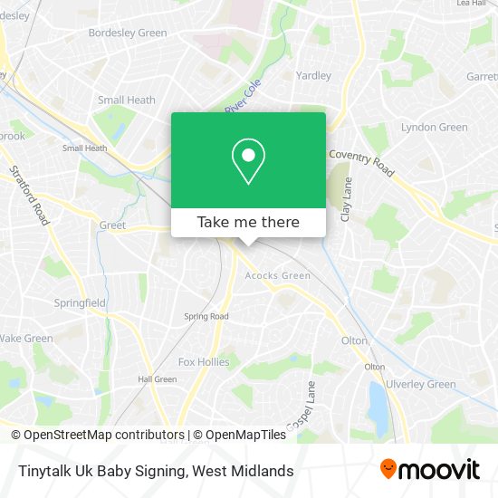 Tinytalk Uk Baby Signing map