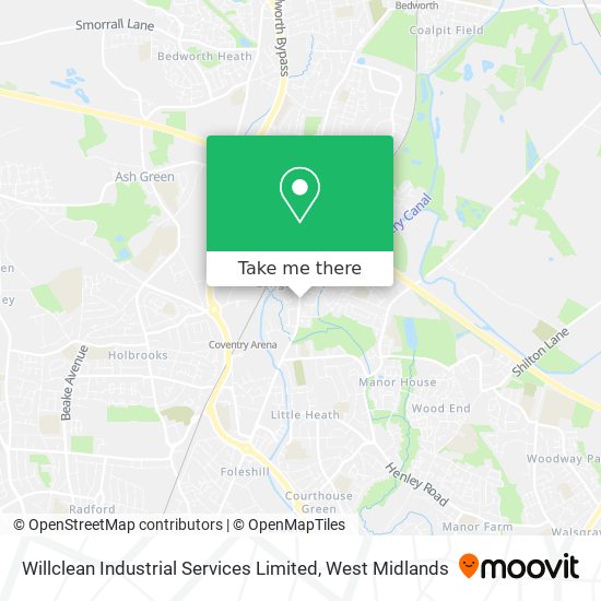 Willclean Industrial Services Limited map