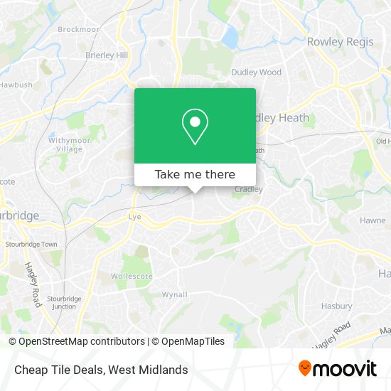 Cheap Tile Deals map