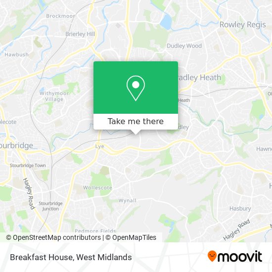 Breakfast House map