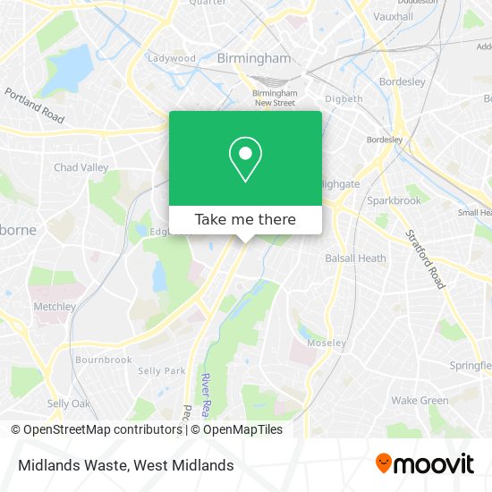 Midlands Waste map