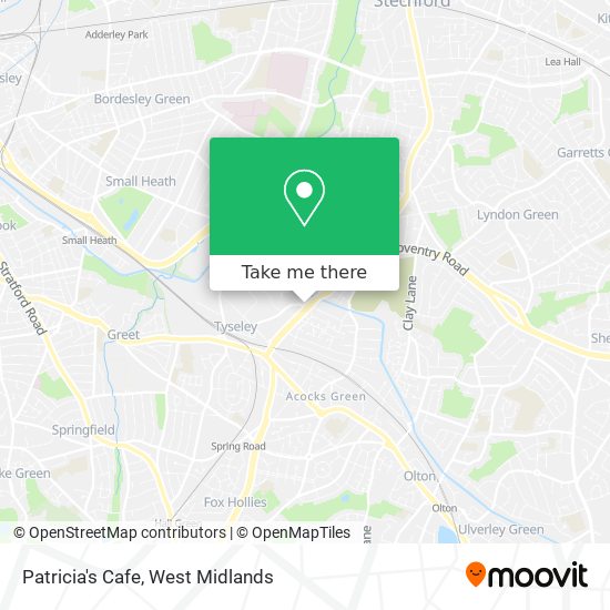 Patricia's Cafe map