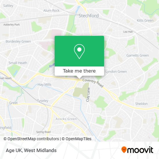 Age UK map