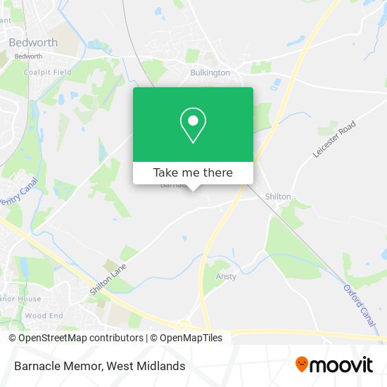 Barnacle Memor map