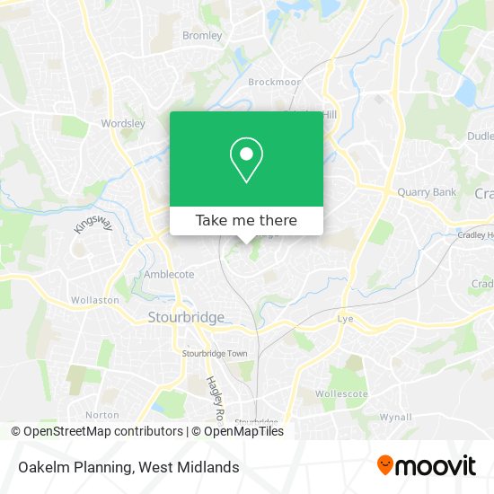 Oakelm Planning map