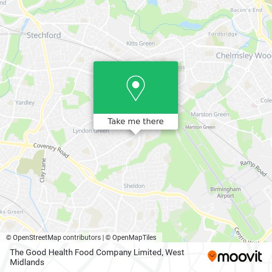 The Good Health Food Company Limited map