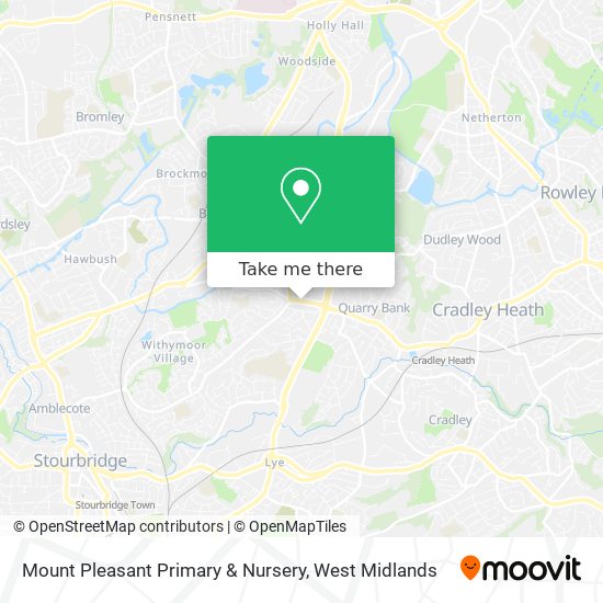 Mount Pleasant Primary & Nursery map