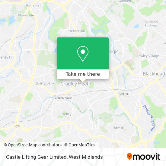 Castle Lifting Gear Limited map