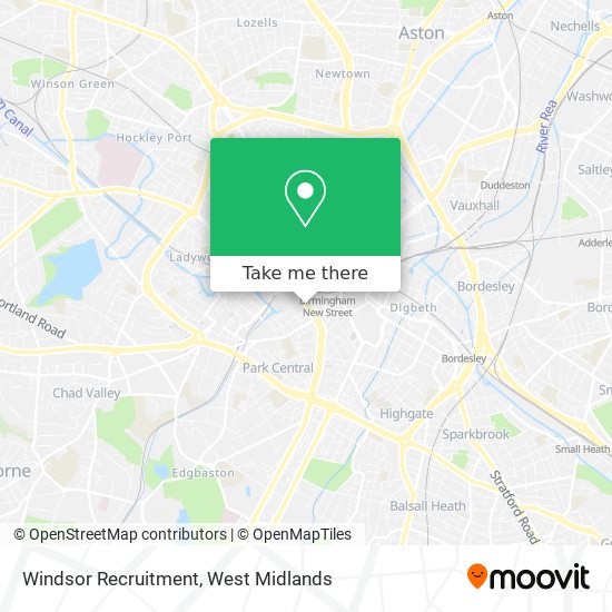 Windsor Recruitment map