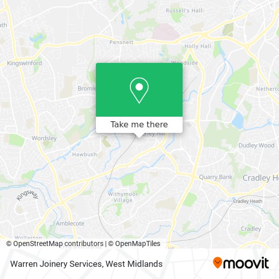 Warren Joinery Services map