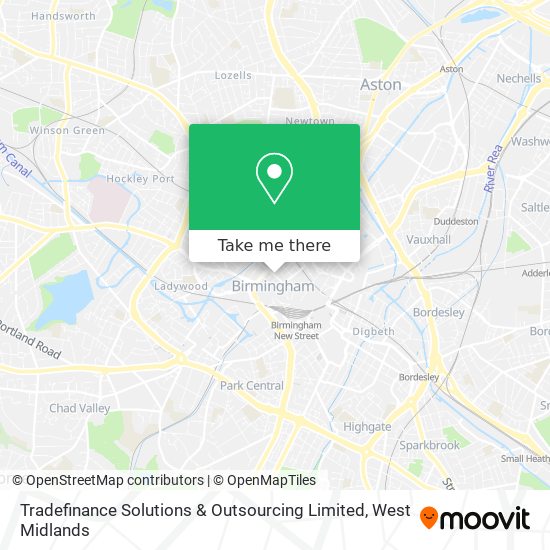 Tradefinance Solutions & Outsourcing Limited map