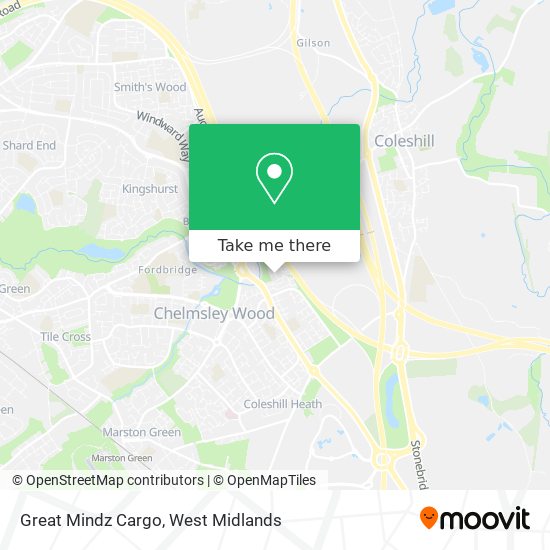 Great Mindz Cargo map