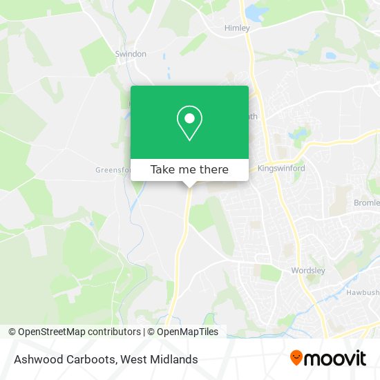 Ashwood Carboots map