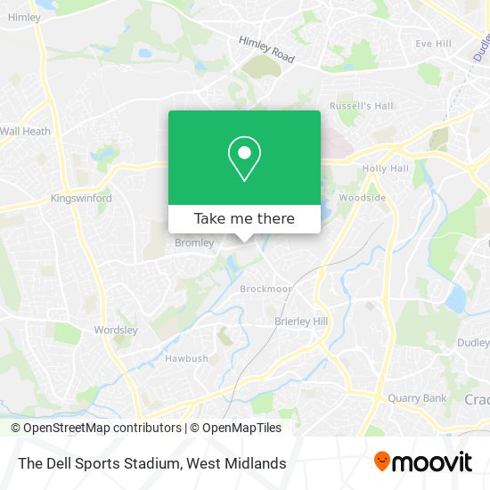 The Dell Sports Stadium map