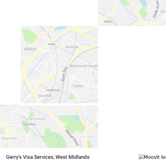 Gerry's Visa Services map