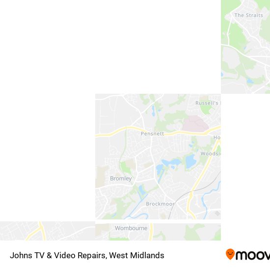 Johns TV & Video Repairs map
