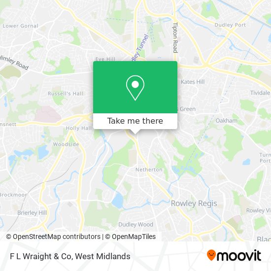 F L Wraight & Co map