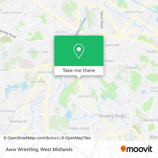 Aww Wrestling map