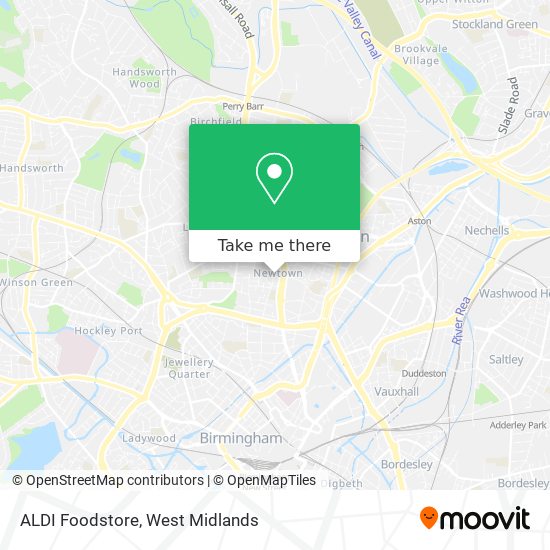 ALDI Foodstore map