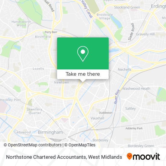 Northstone Chartered Accountants map