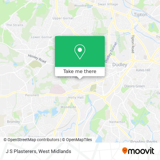 J S Plasterers map