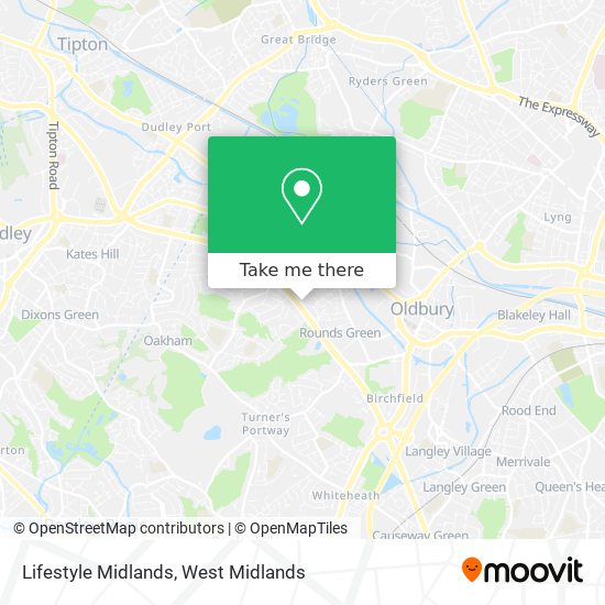 Lifestyle Midlands map