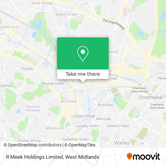 R Meek Holdings Limited map