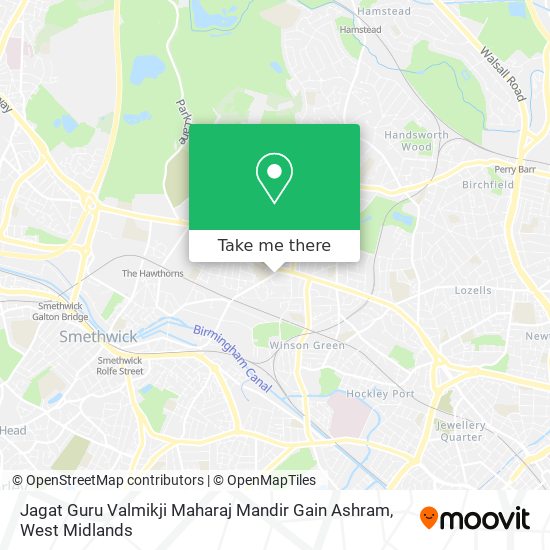 Jagat Guru Valmikji Maharaj Mandir Gain Ashram map